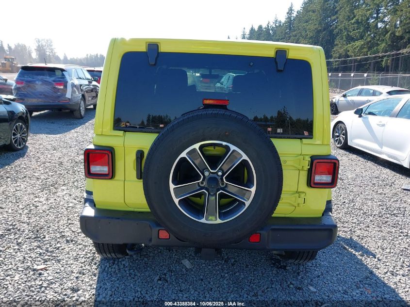 2023 Jeep Wrangler 4-Door Sahara 4X4 VIN: 1C4HJXEN5PW570760 Lot: 43388384