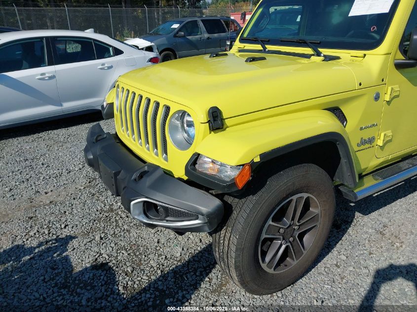 2023 Jeep Wrangler 4-Door Sahara 4X4 VIN: 1C4HJXEN5PW570760 Lot: 43388384