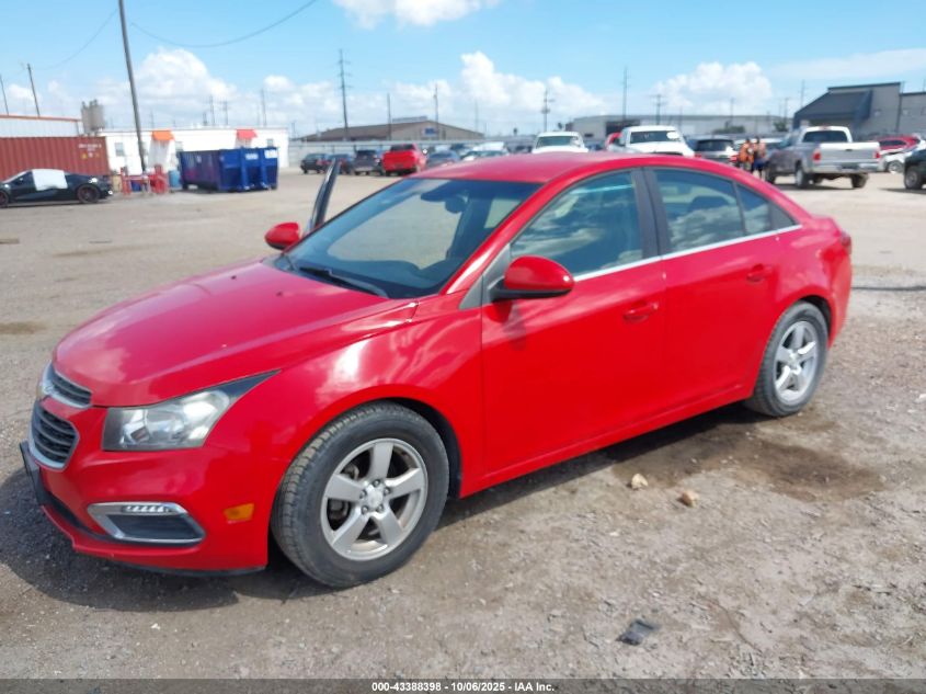 2016 Chevrolet Cruze Limited 1Lt Auto VIN: 1G1PE5SB4G7124505 Lot: 43388398