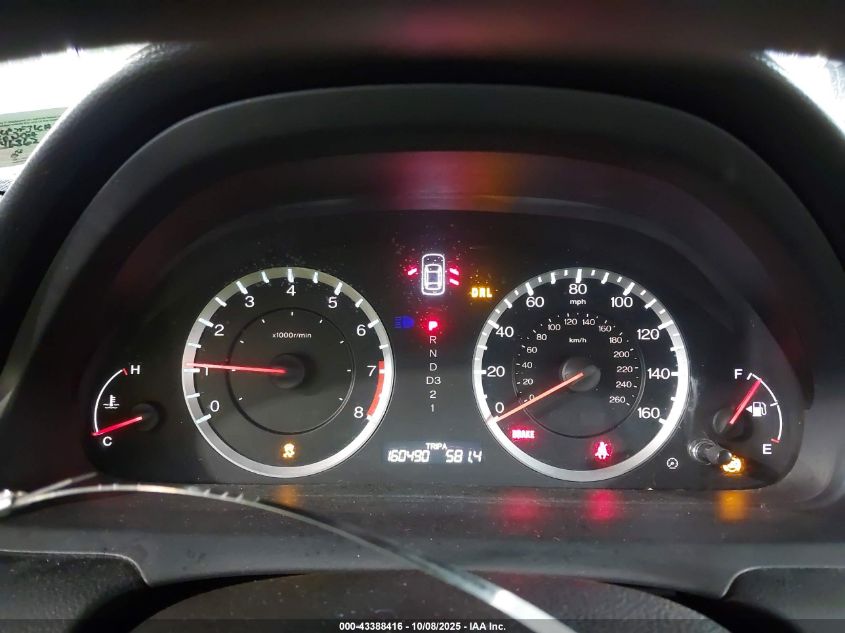 2012 Honda Accord 2.4 Lx VIN: 1HGCP2F31CA161110 Lot: 43388416