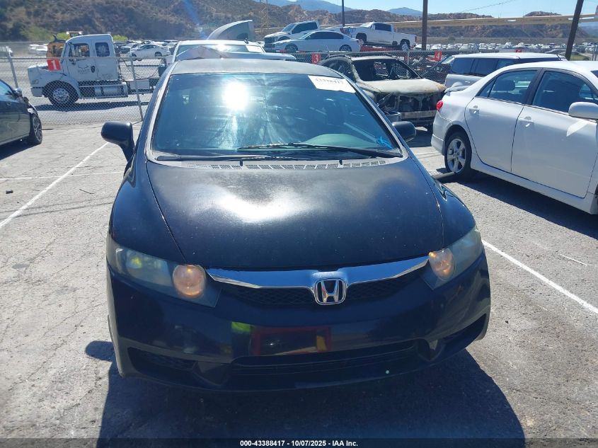 2010 Honda Civic Lx VIN: 2HGFA1F55AH545576 Lot: 43388417