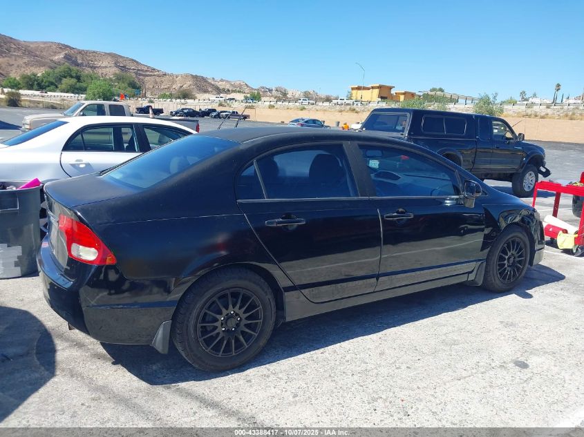 2010 Honda Civic Lx VIN: 2HGFA1F55AH545576 Lot: 43388417