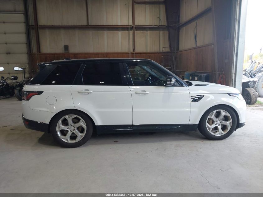 2018 Land Rover Range Rover Sport Hse VIN: SALWR2RV7JA199322 Lot: 43388443