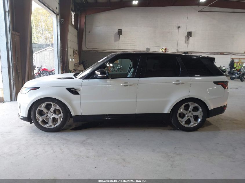 2018 Land Rover Range Rover Sport Hse VIN: SALWR2RV7JA199322 Lot: 43388443