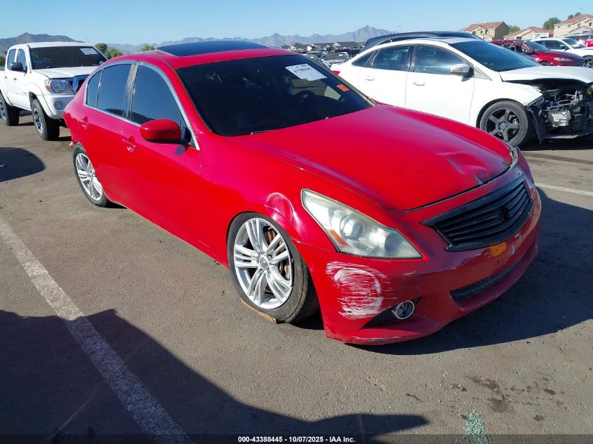 INFINITI G37 JOURNEY