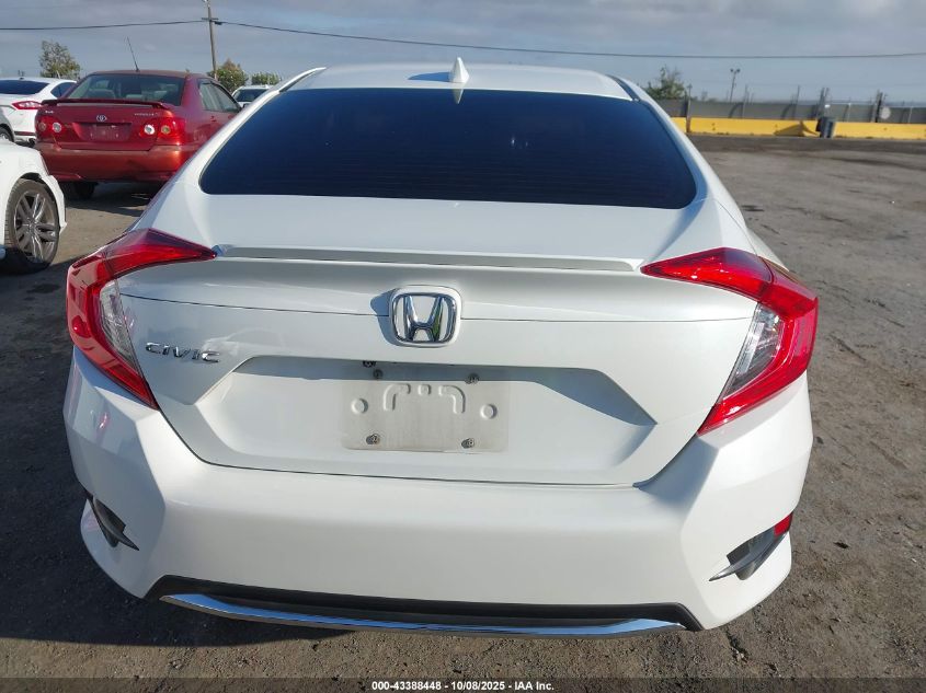 2019 Honda Civic Ex VIN: 19XFC1F37KE207309 Lot: 43388448