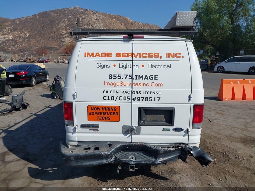 2013 FORD E-250 COMMERCIAL 1FTNS2EL5DDA58103