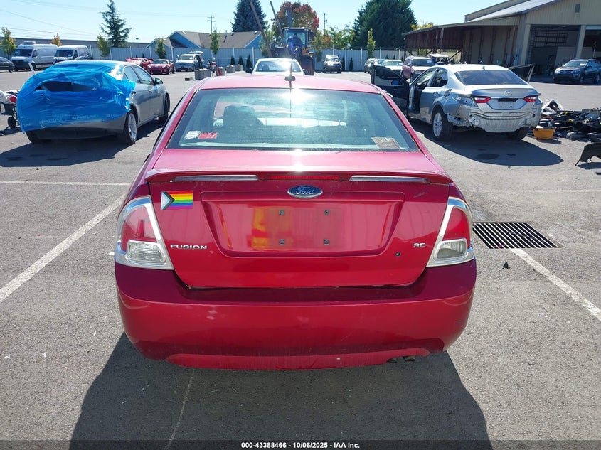 2008 Ford Fusion Se VIN: 3FAHP07Z28R127613 Lot: 43388466