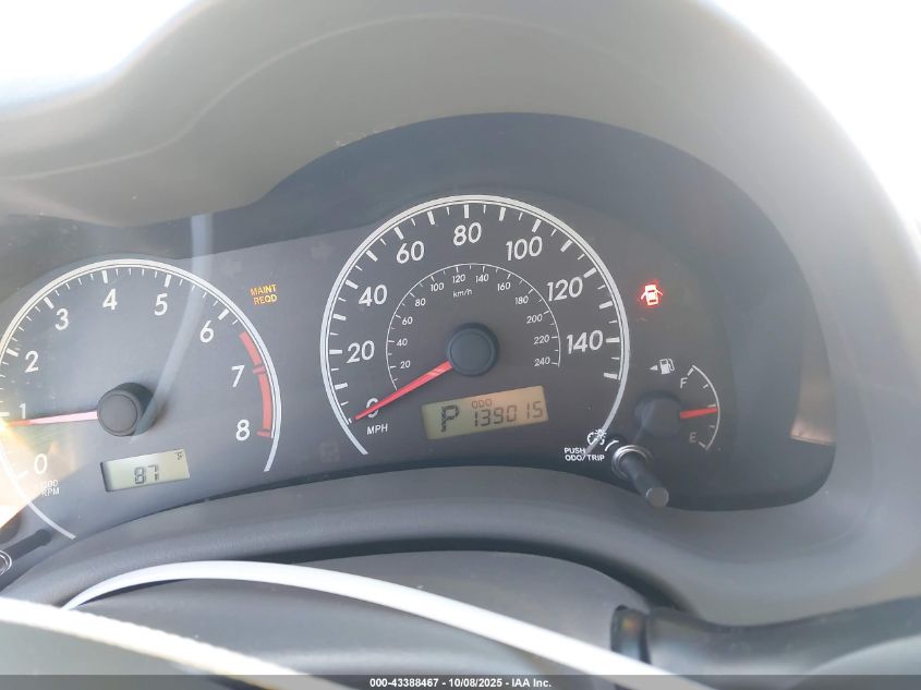 2010 Toyota Corolla Le VIN: 1NXBU4EEXAZ282601 Lot: 43388467