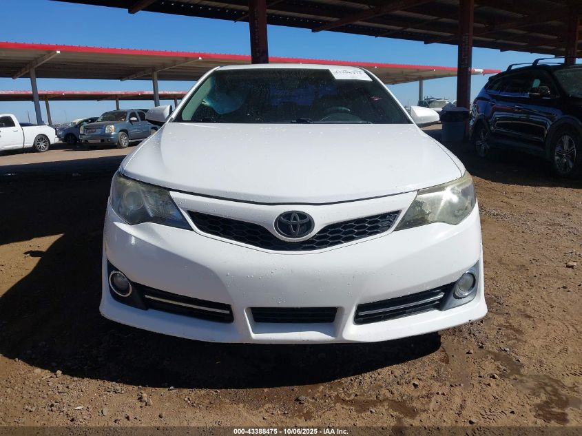 2012 Toyota Camry Se VIN: 4T1BF1FK6CU134204 Lot: 43388475