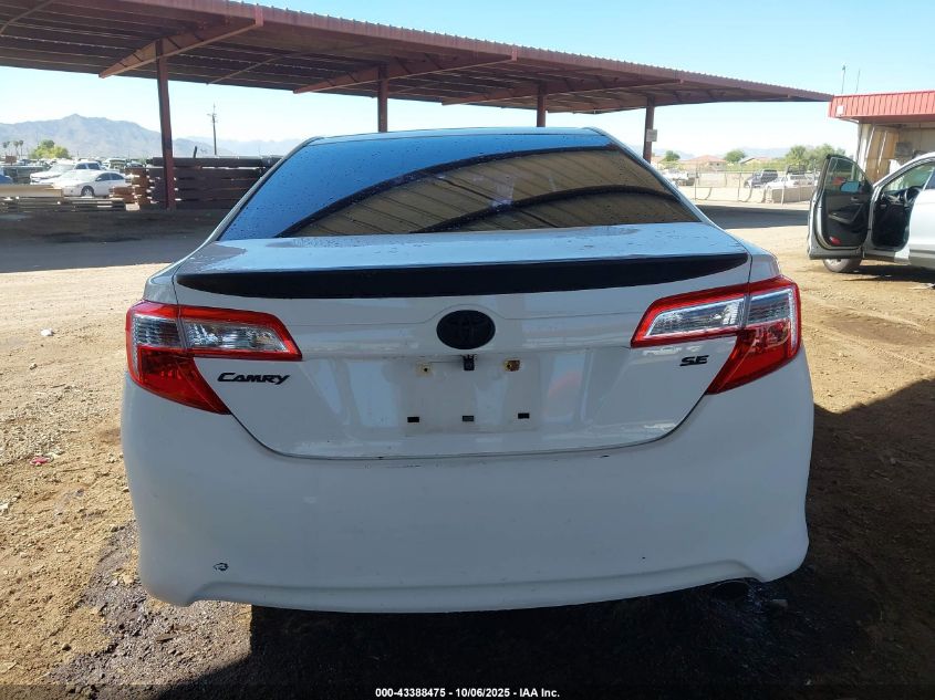 2012 Toyota Camry Se VIN: 4T1BF1FK6CU134204 Lot: 43388475