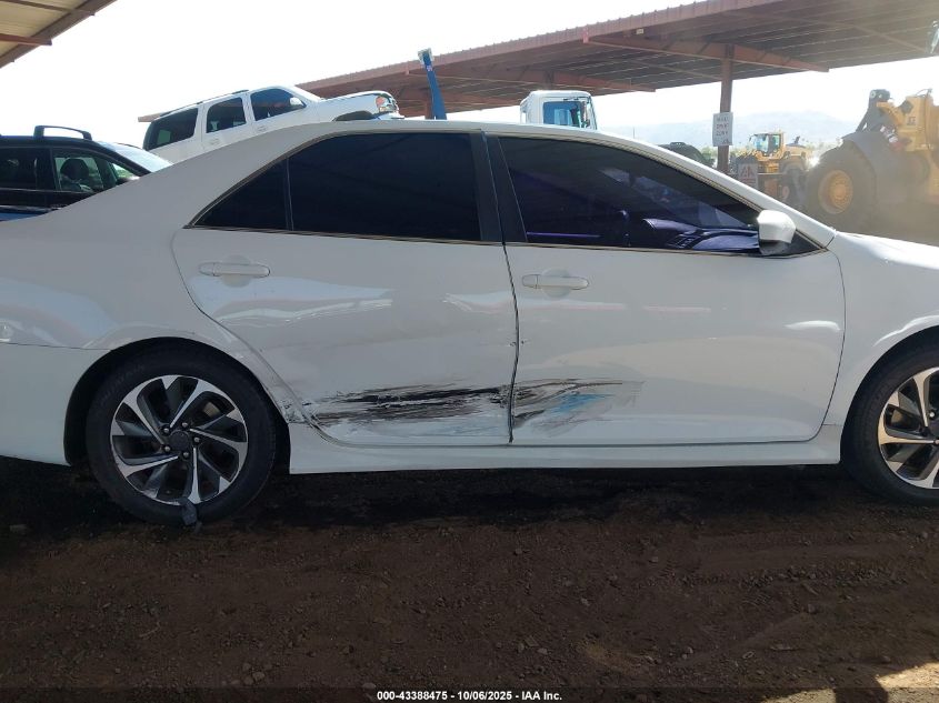 2012 Toyota Camry Se VIN: 4T1BF1FK6CU134204 Lot: 43388475