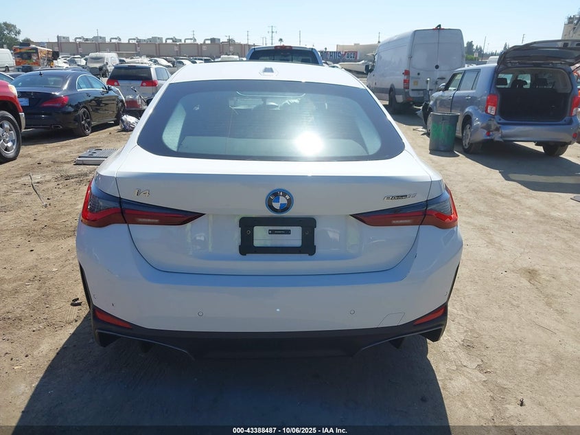 2024 BMW I4 GRAN COUPE EDRIVE35 WBY43AW0XRFT04354