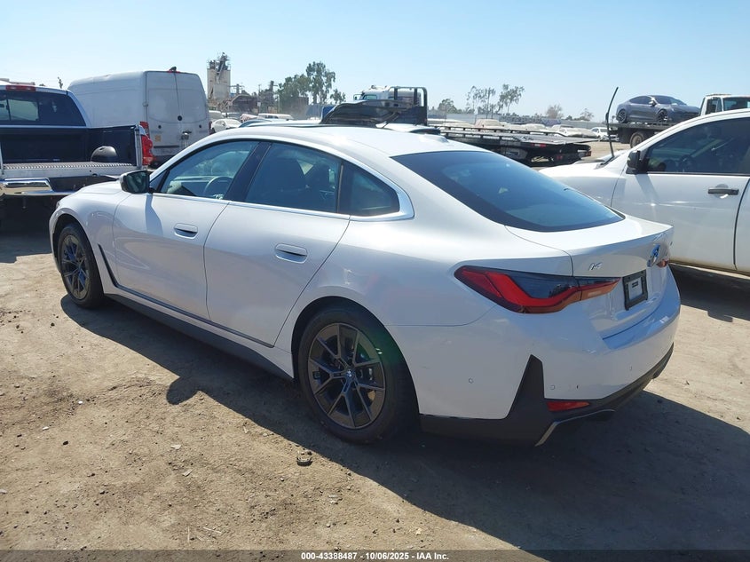 2024 BMW I4 GRAN COUPE EDRIVE35 WBY43AW0XRFT04354