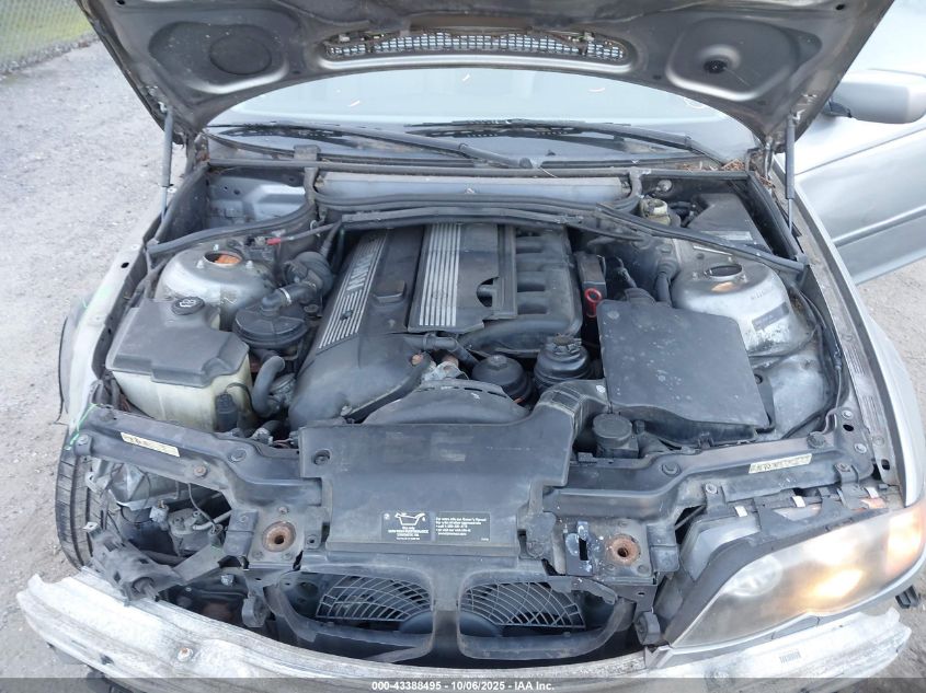 2004 BMW 325I VIN: WBAET37474NJ44870 Lot: 43388495