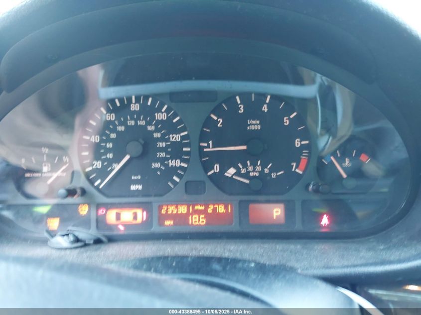 2004 BMW 325I VIN: WBAET37474NJ44870 Lot: 43388495