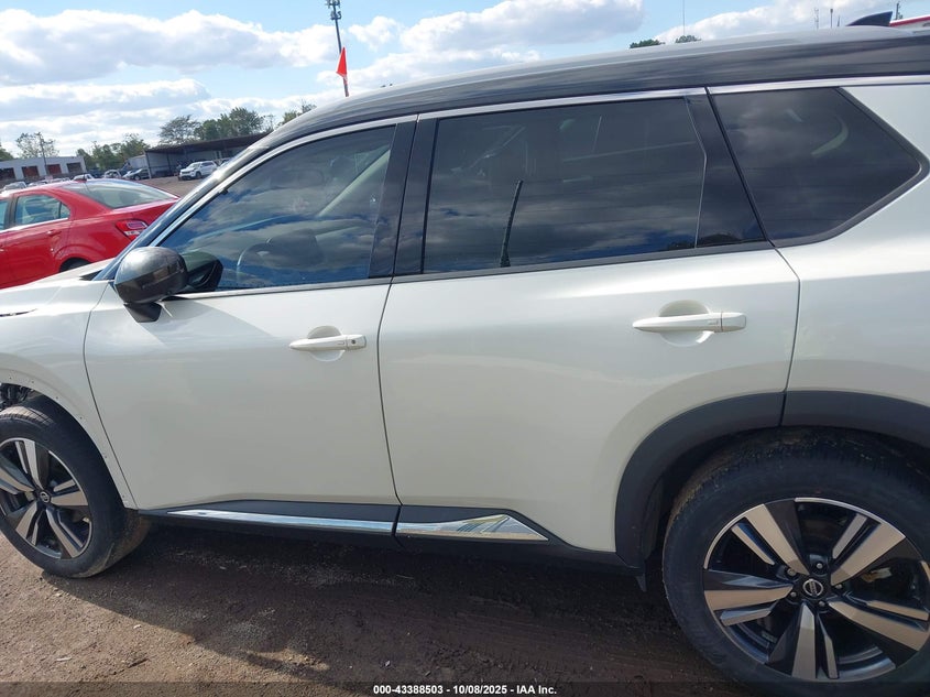 2021 Nissan Rogue Sl Intelligent Awd VIN: 5N1AT3CB4MC757719 Lot: 43388503