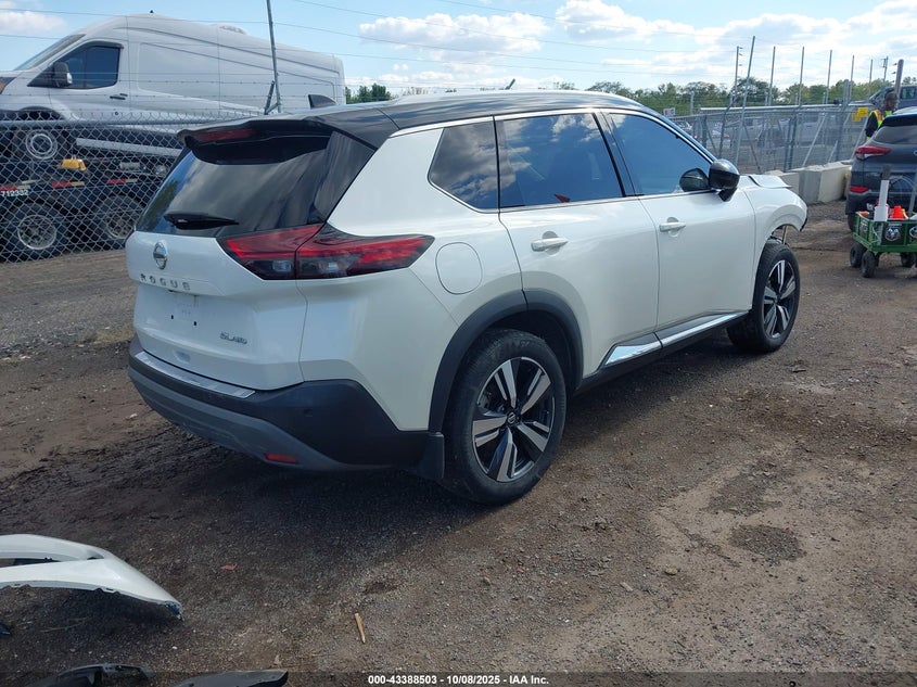 VIN 5N1AT3CB4MC757719 2021 NISSAN ROGUE SL INTELLIGENT AWD