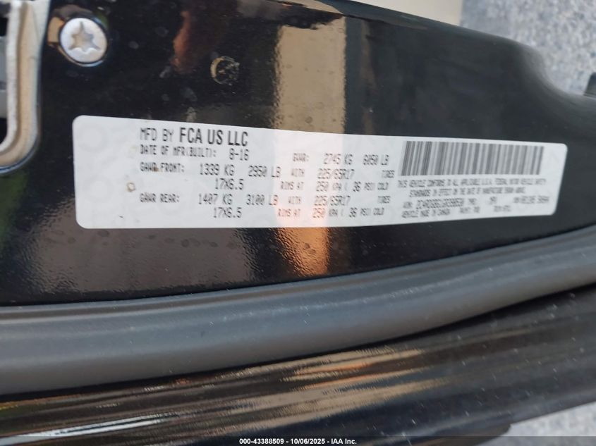 2016 Dodge Grand Caravan American Value Pkg VIN: 2C4RDGBG1GR398530 Lot: 43388509