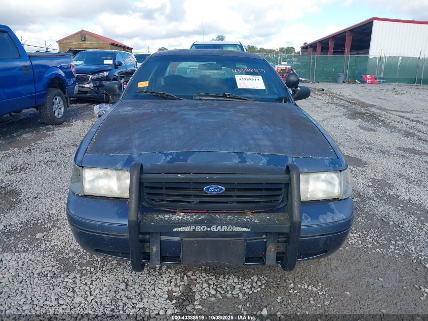 2000 Ford Crown Victoria Police Interceptor VIN: 2FAFP71W0YX169326 Lot: 43388519