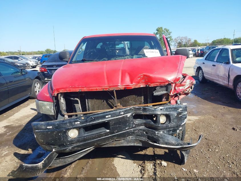 1998 Dodge Ram 1500 St VIN: 3B7HC13YXWG167973 Lot: 43388524