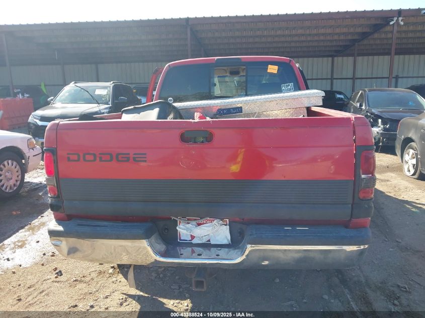 1998 Dodge Ram 1500 St VIN: 3B7HC13YXWG167973 Lot: 43388524