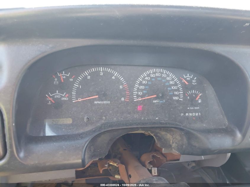 1998 Dodge Ram 1500 St VIN: 3B7HC13YXWG167973 Lot: 43388524