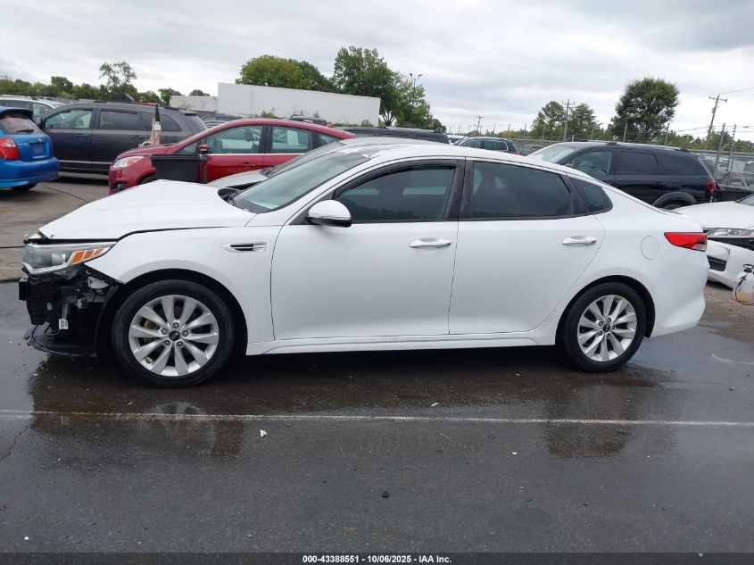 2016 Kia Optima Lx VIN: 5XXGT4L33GG004541 Lot: 43388551