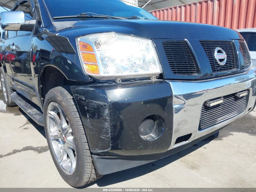 2006 Nissan Armada Se VIN: 5N1AA08A16N700678 Lot: 43388566