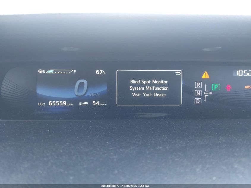 2017 Toyota Mirai VIN: JTDBVRBDXHA001919 Lot: 43388577