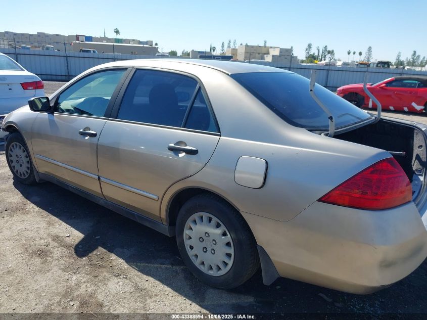 2007 Honda Accord 2.4 Vp VIN: JHMCM56187C009793 Lot: 43388594