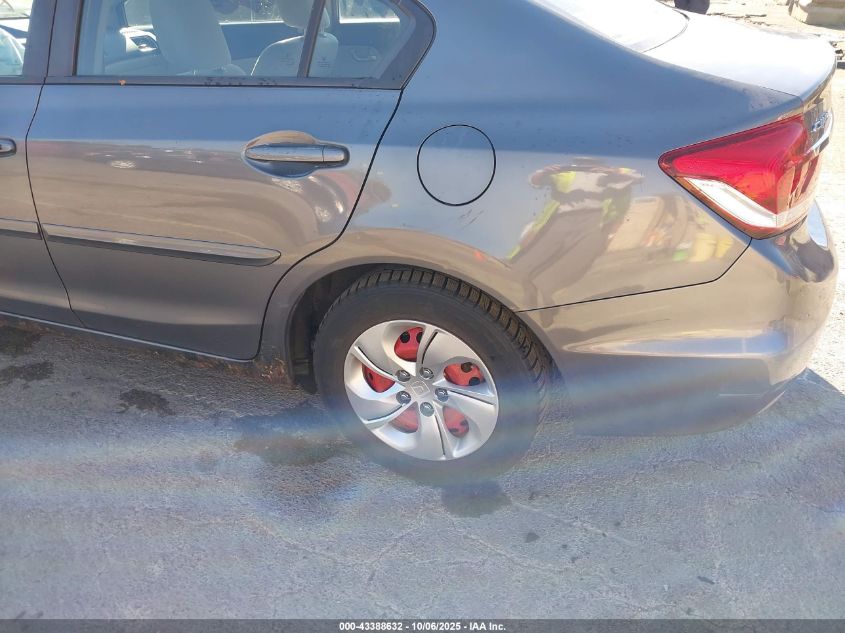 2013 Honda Civic Lx VIN: 19XFB2E56DE034123 Lot: 43388632