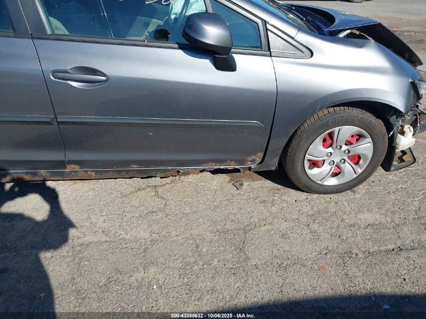 2013 Honda Civic Lx VIN: 19XFB2E56DE034123 Lot: 43388632