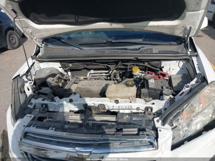 2016 Chevrolet Trax Lt VIN: 3GNCJLSB4GL265227 Lot: 43388645