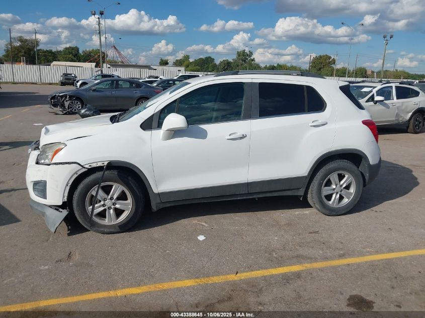 2016 Chevrolet Trax Lt VIN: 3GNCJLSB4GL265227 Lot: 43388645