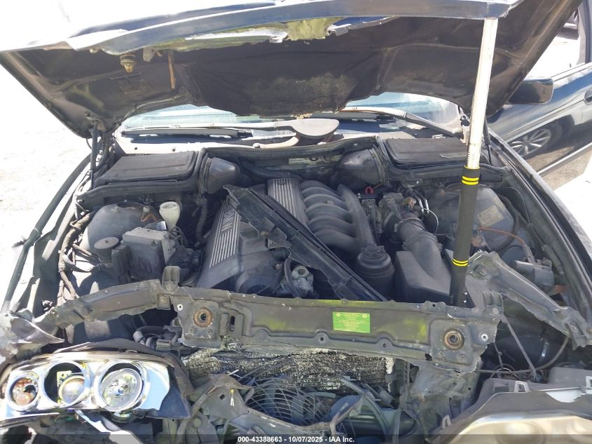 1998 BMW 528I VIN: WBADD6327WBW30937 Lot: 43388663