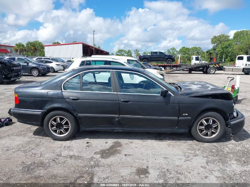 1998 BMW 528I VIN: WBADD6327WBW30937 Lot: 43388663