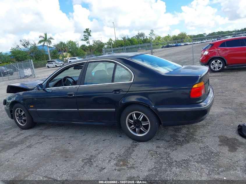 1998 BMW 528I VIN: WBADD6327WBW30937 Lot: 43388663