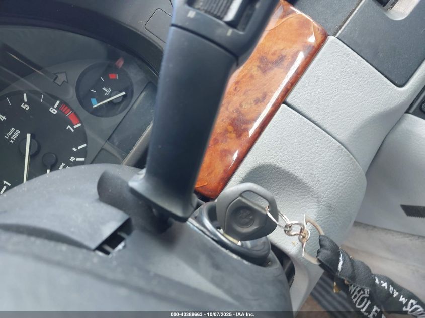 1998 BMW 528I VIN: WBADD6327WBW30937 Lot: 43388663