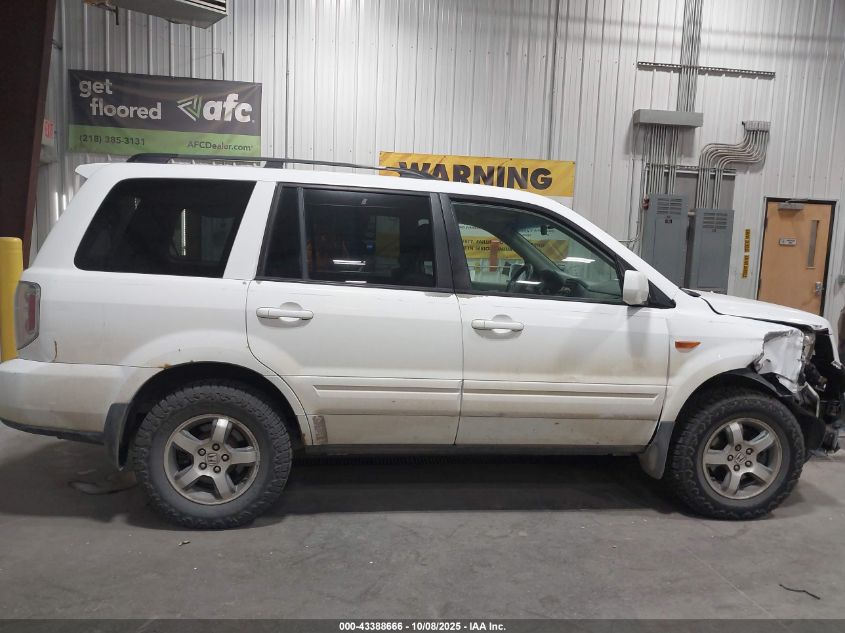 2006 Honda Pilot Ex VIN: 5FNYF28426B010172 Lot: 43388666