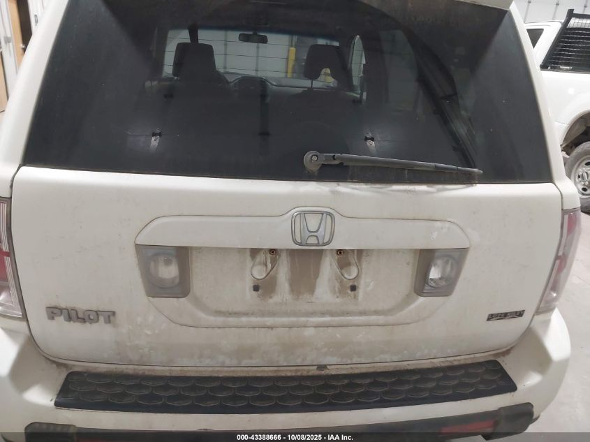 2006 Honda Pilot Ex VIN: 5FNYF28426B010172 Lot: 43388666