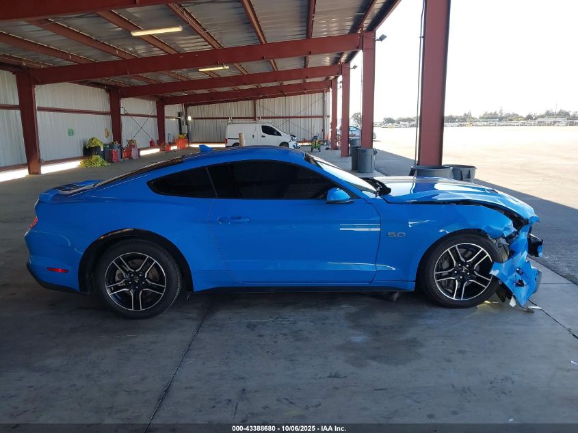 2022 Ford Mustang Gt Premium Fastback VIN: 1FA6P8CF8N5129558 Lot: 43388680