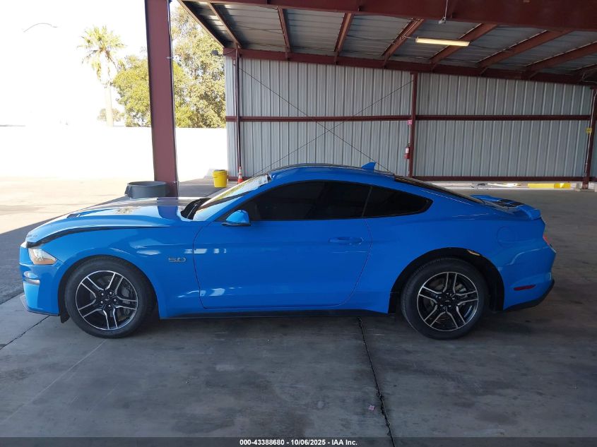 2022 Ford Mustang Gt Premium Fastback VIN: 1FA6P8CF8N5129558 Lot: 43388680