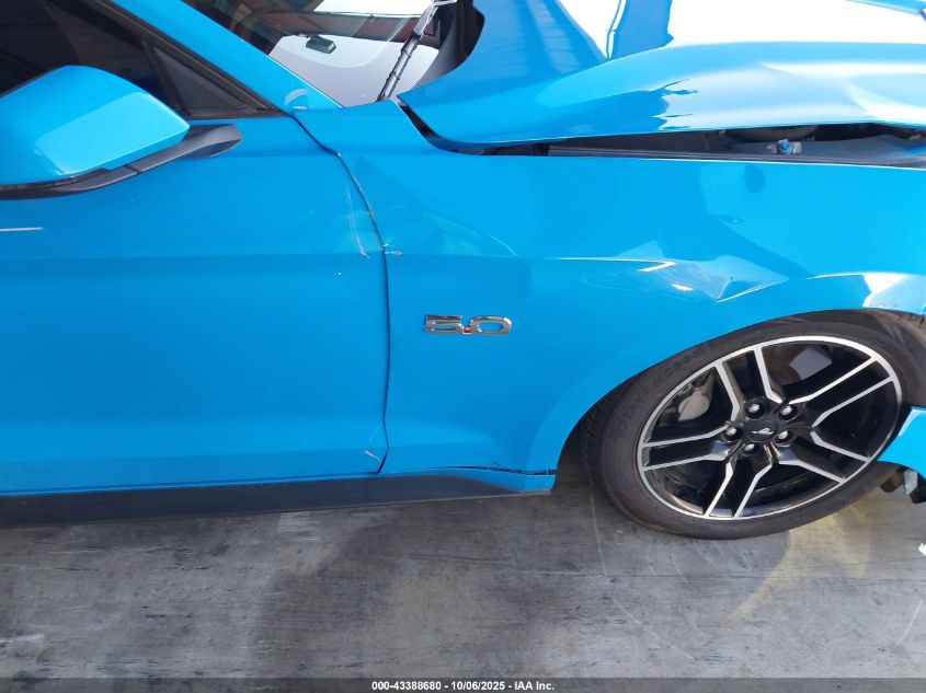 2022 Ford Mustang Gt Premium Fastback VIN: 1FA6P8CF8N5129558 Lot: 43388680