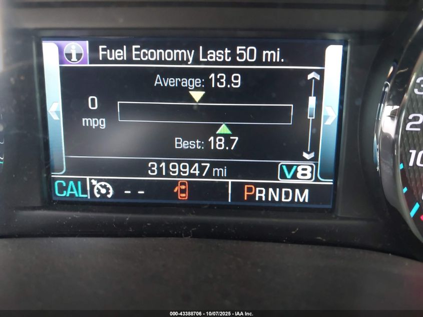 2015 Chevrolet Silverado 1500 2Lt VIN: 3GCUKREC0FG221640 Lot: 43388706