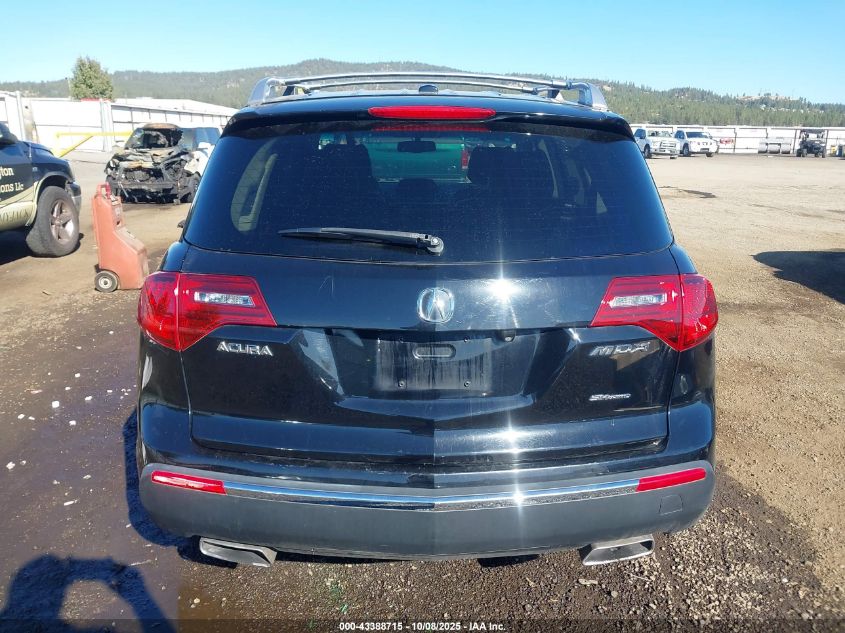 2011 Acura Mdx Advance Package VIN: 2HNYD2H54BH529060 Lot: 43388715