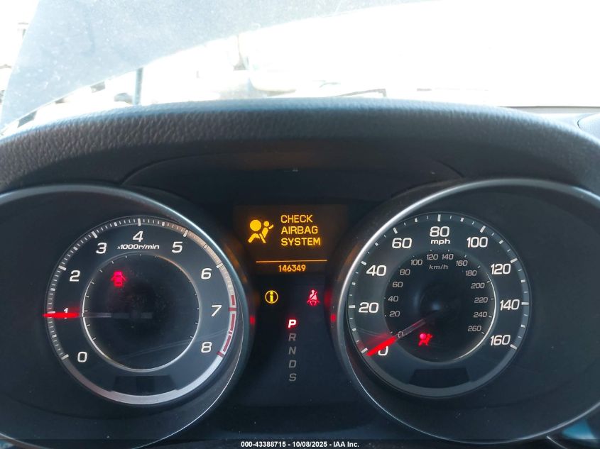 2011 Acura Mdx Advance Package VIN: 2HNYD2H54BH529060 Lot: 43388715