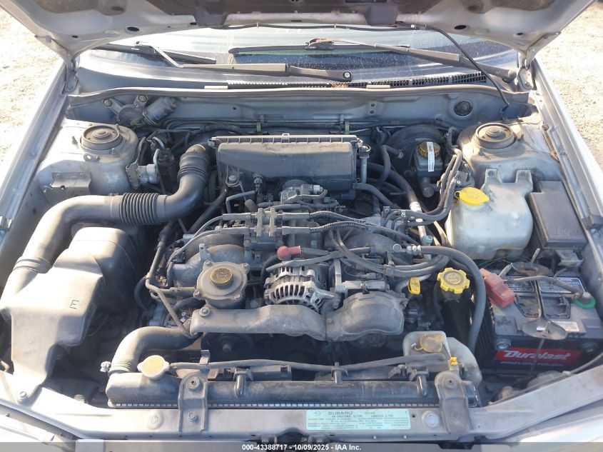 2000 Subaru Outback VIN: JF1GF4851YG810119 Lot: 43388717