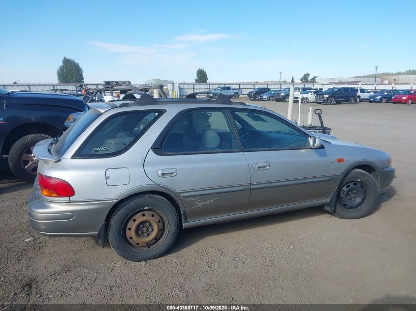 2000 Subaru Outback VIN: JF1GF4851YG810119 Lot: 43388717