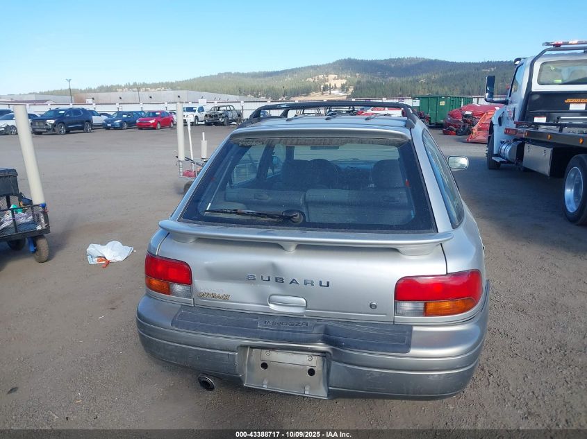 2000 Subaru Outback VIN: JF1GF4851YG810119 Lot: 43388717